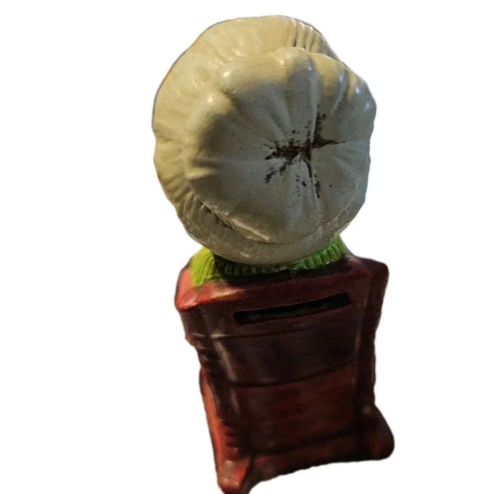Ceramic Elderly Woman Collectible Character Piggy Bank